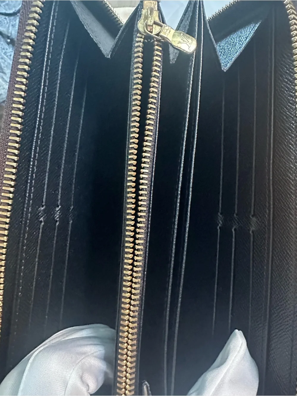 Louis Vuitton Monogram Giant Reverse Zippy Wallet Box & Dust Bag